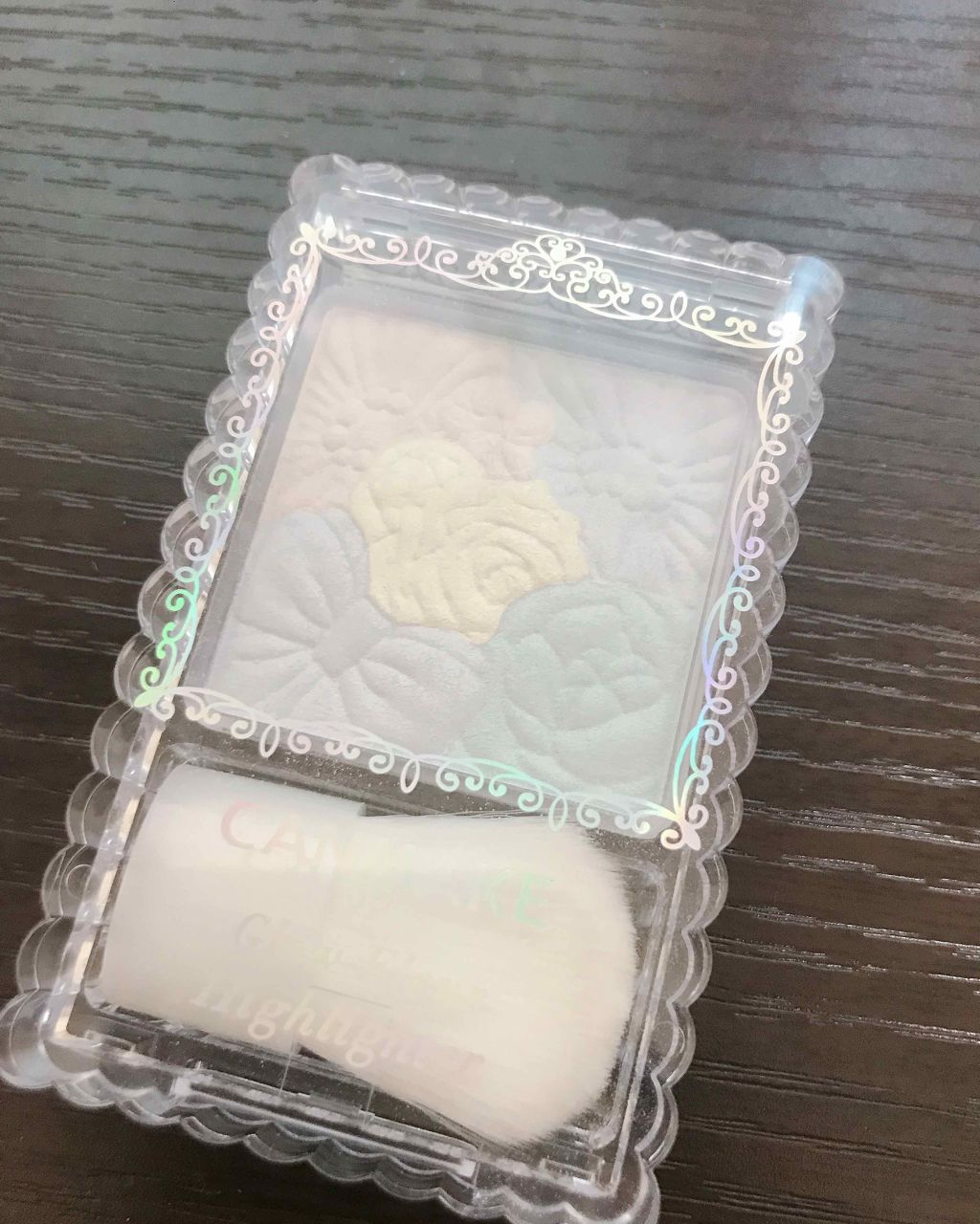 グロウフルールハイライター/キャンメイク/パウダーハイライトを使ったクチコミ(1枚目)