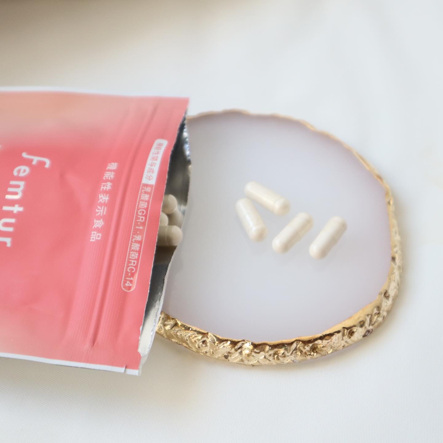 フェムチャー フローラプロテクトサプリ/アンファー(スカルプD)/健康サプリメントを使ったクチコミ（3枚目）