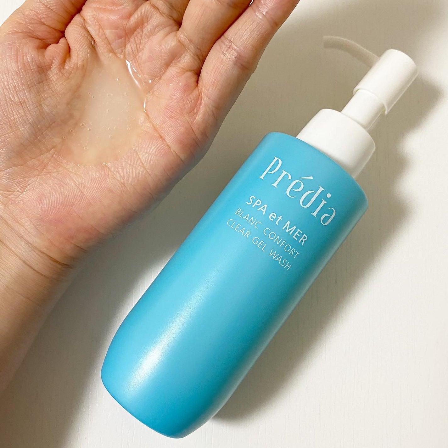 プレディア スパ・エ・メール ブラン コンフォール クリア ジェルウォッシュ/Prédia/ピーリングを使ったクチコミ(2枚目)