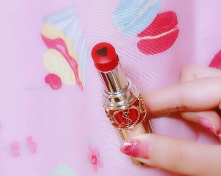 ヴォリュプテ プランプインカラー/YVES SAINT LAURENT BEAUTE/口紅を使ったクチコミ(2枚目)