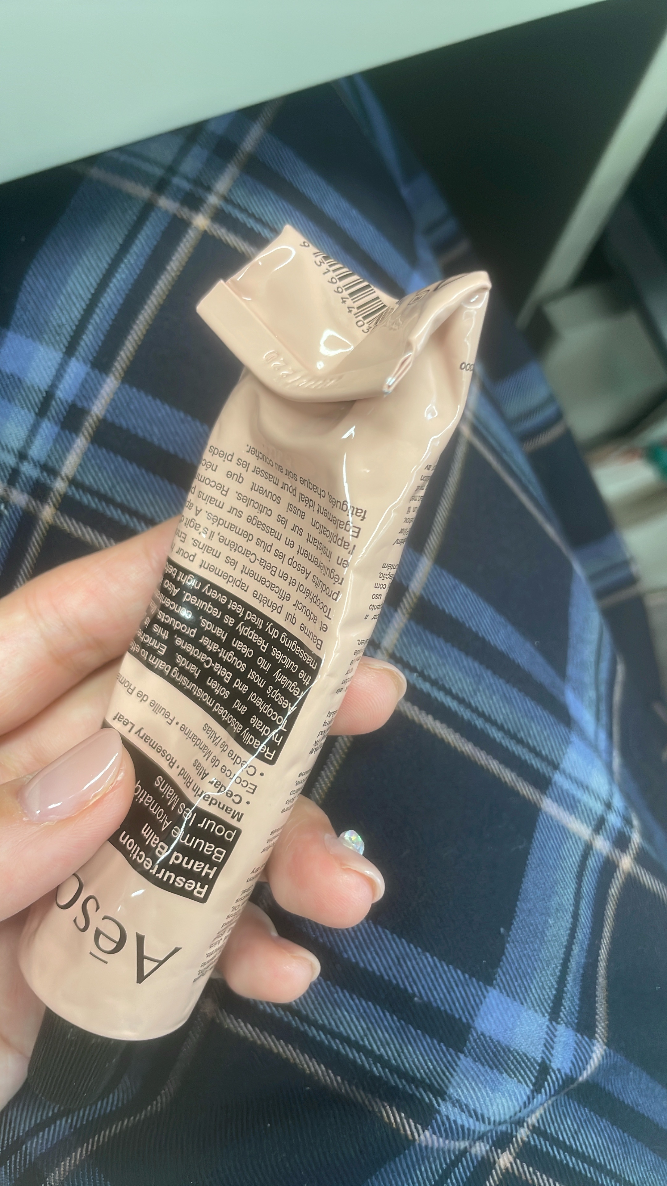 アンドラム アロマティック ハンドバーム/Aesop/ハンドクリームを使ったクチコミ（1枚目）