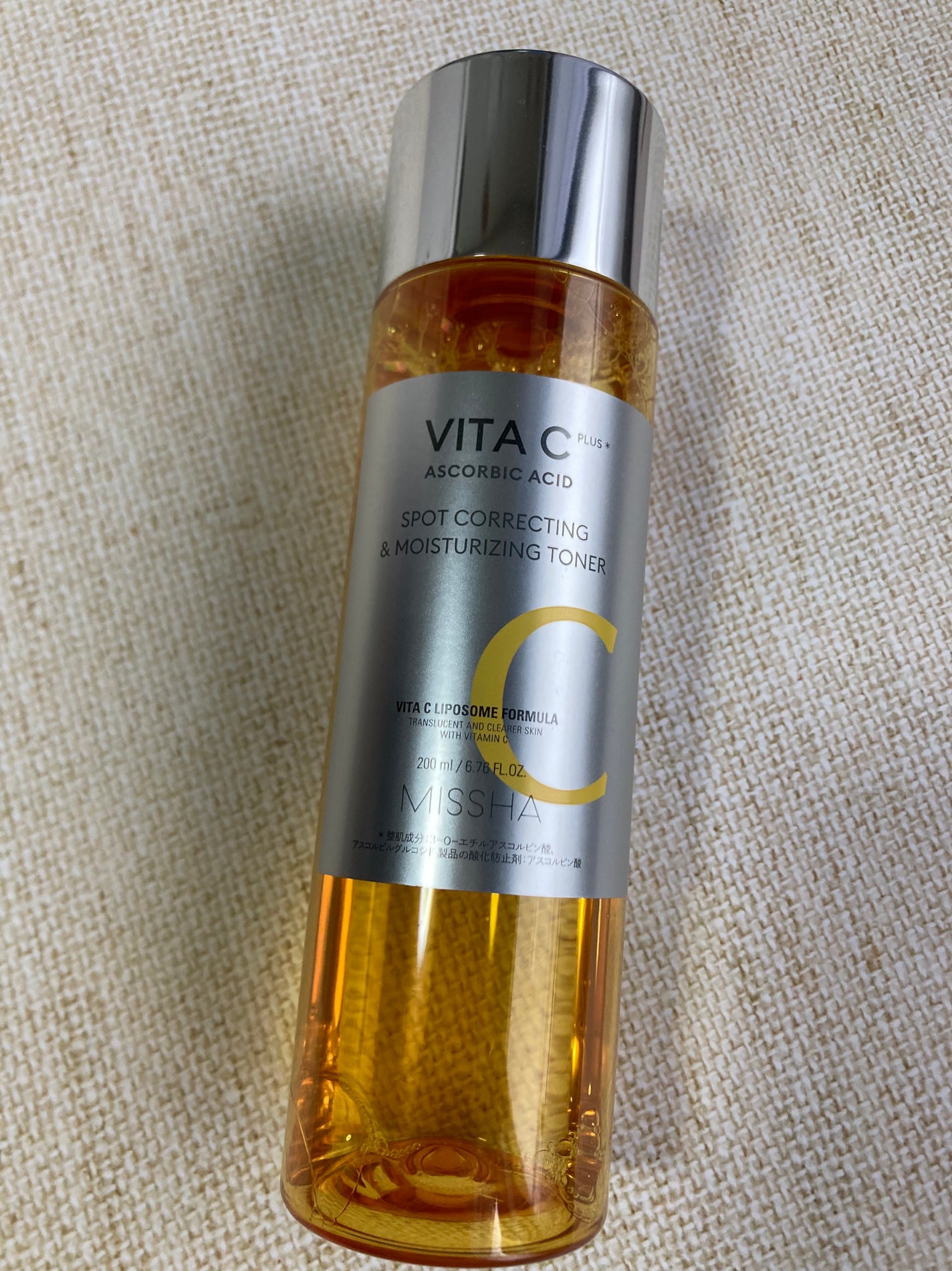 ビタシープラス 化粧水/MISSHA/化粧水を使ったクチコミ(1枚目)