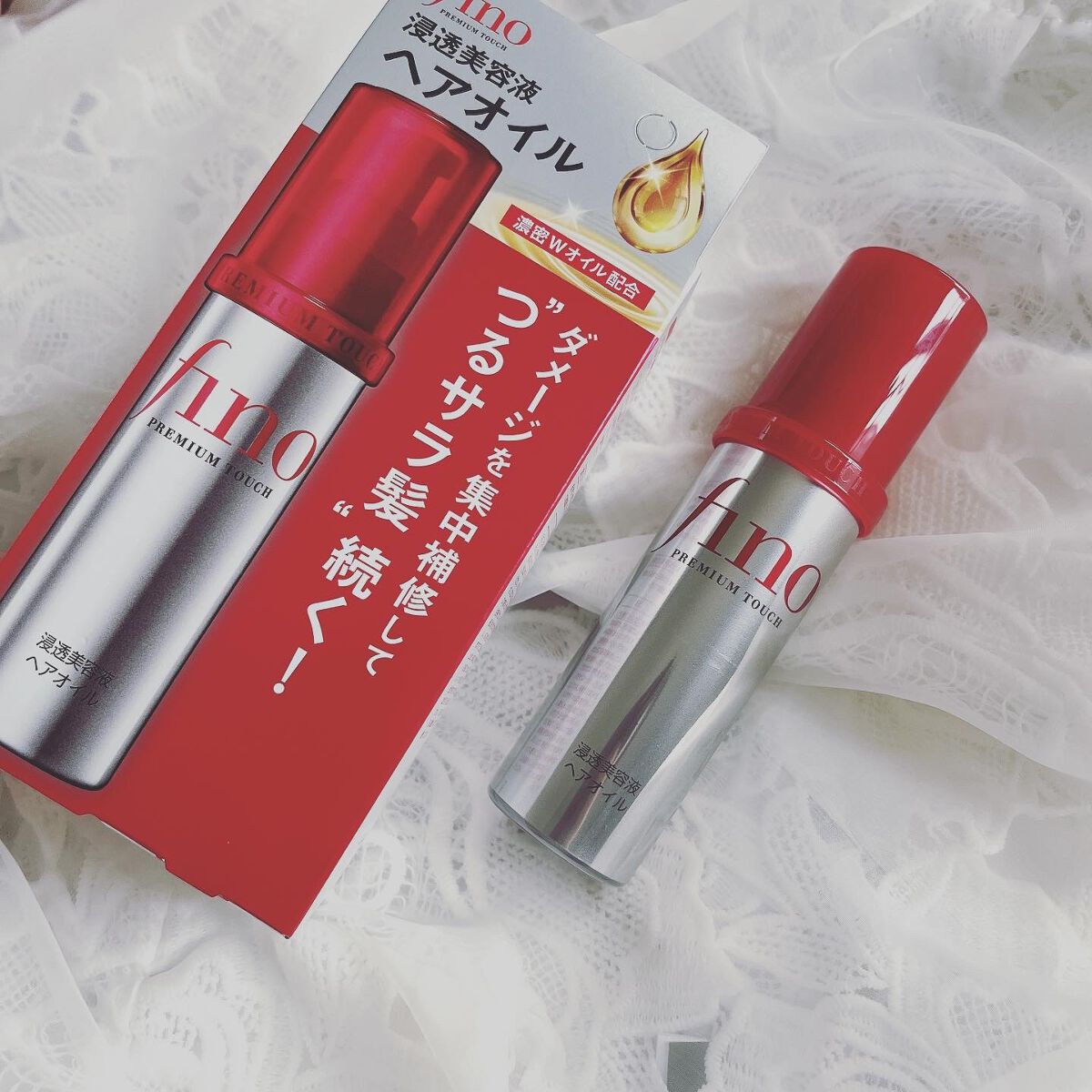 フィーノ プレミアムタッチ 濃厚美容液ヘアオイル/フィーノ/ヘアオイルを使ったクチコミ(1枚目)