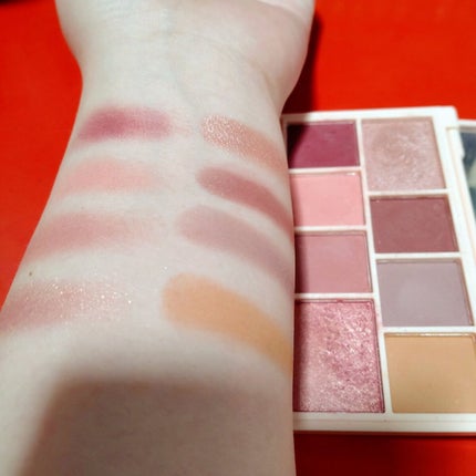 ミニチョコレートアイシャドウパレット/MAKEUP REVOLUTION/アイシャドウパレットを使ったクチコミ(7枚目)