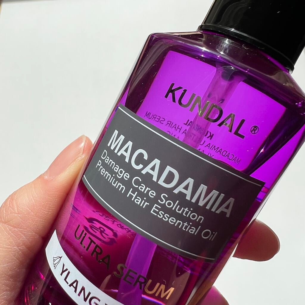 マカダミア ウルトラヘアセラム /KUNDAL/ヘアオイルを使ったクチコミ(4枚目)