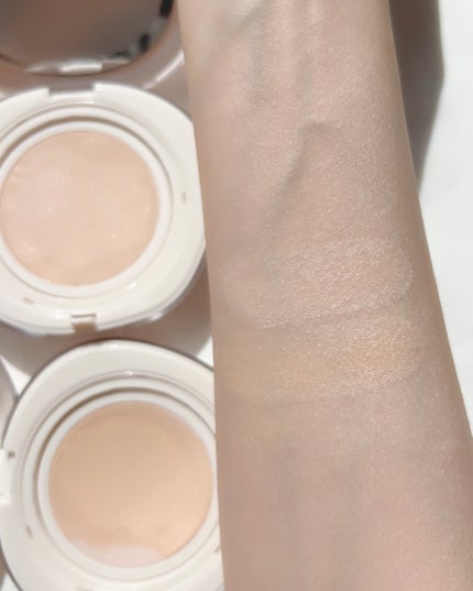 ブリージンググロークッション/Healus/クッションファンデーションを使ったクチコミ(7枚目)