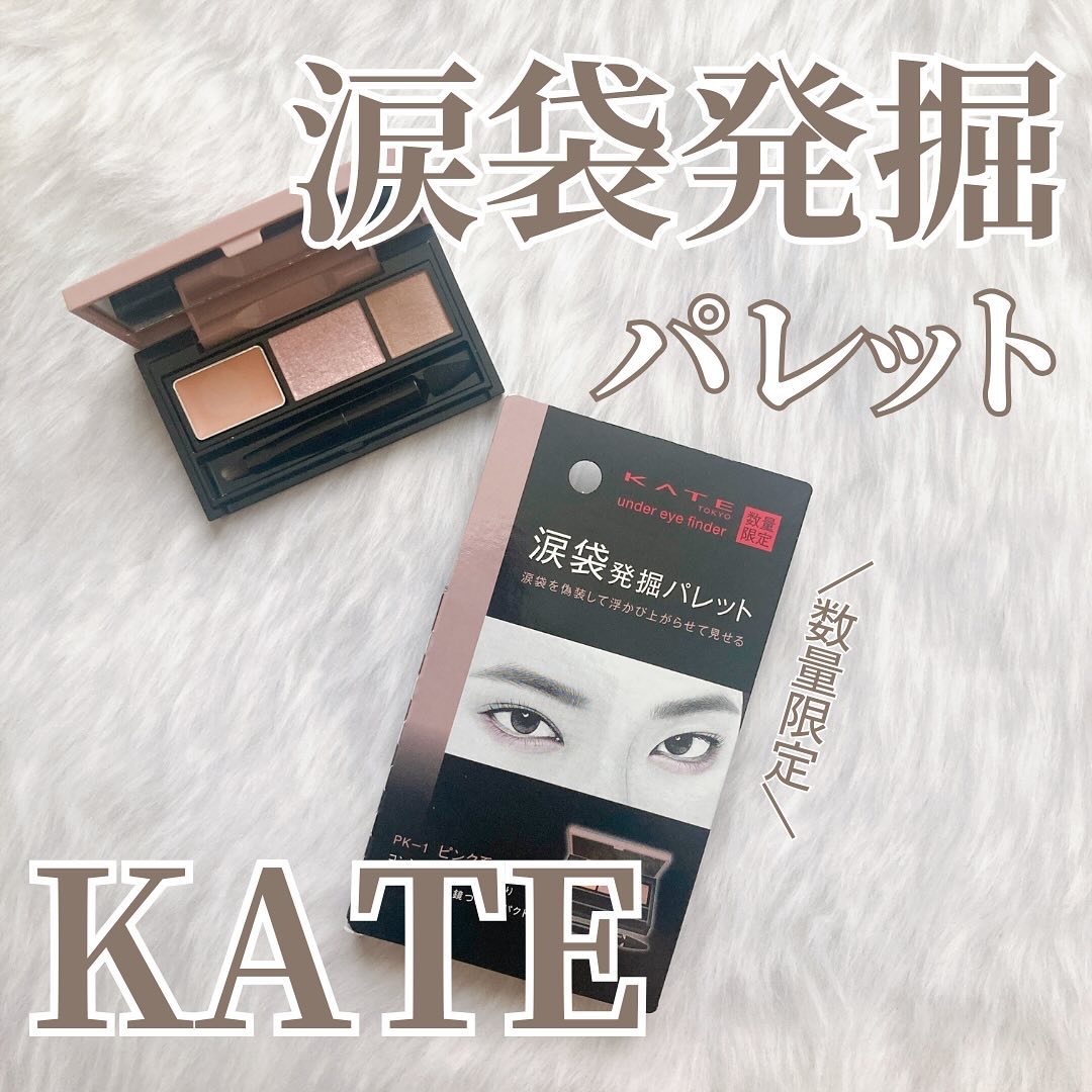 アンダーアイファインダー/KATE/パレットコンシーラーを使ったクチコミ（1枚目）