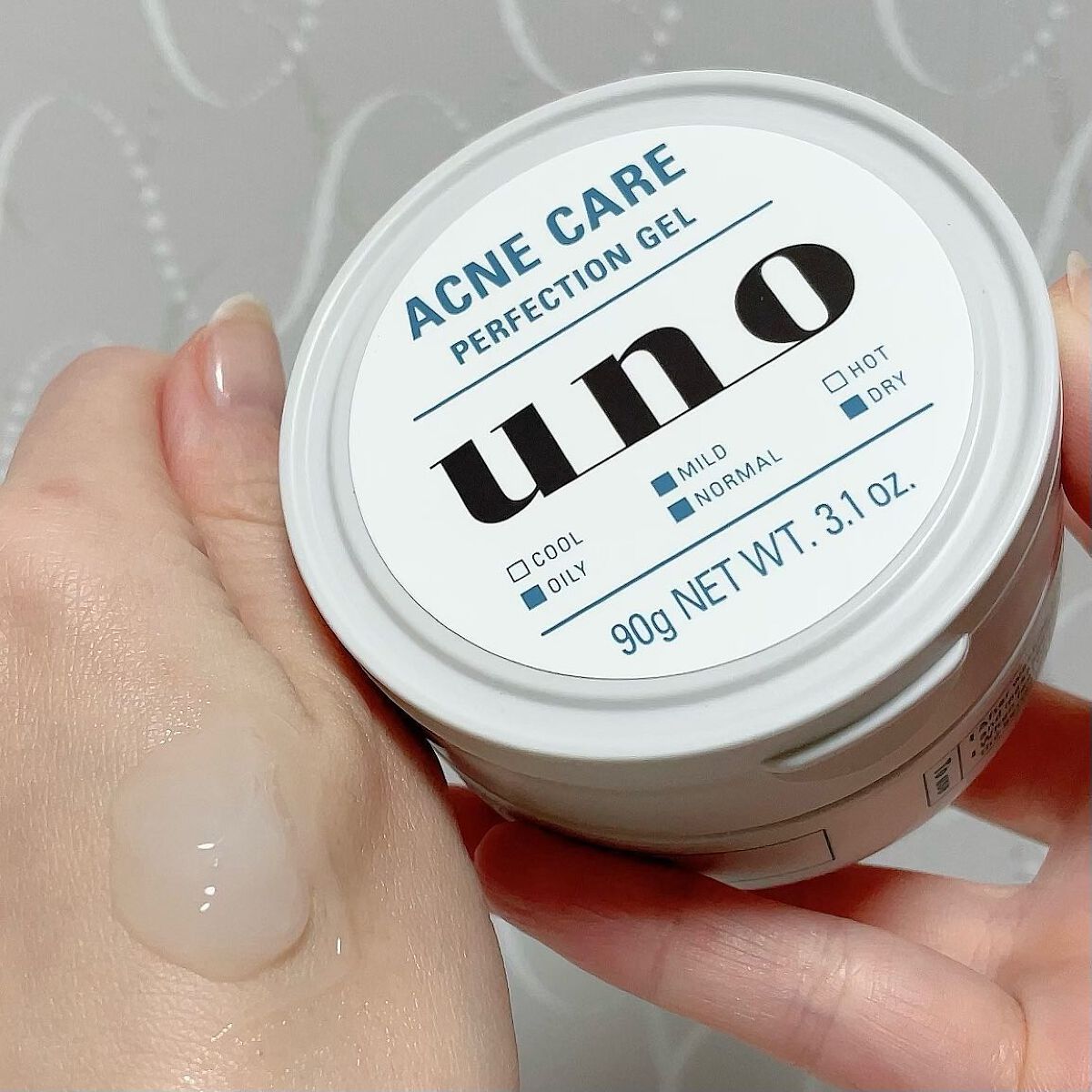 ウーノ アクネケア パーフェクションジェル   fA  (医薬部外品)/UNO/オールインワン化粧品を使ったクチコミ(3枚目)