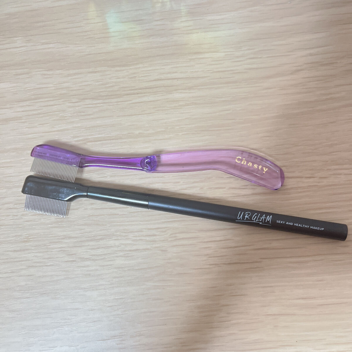 マスカラコーム メタルN（ナチュラル）/チャスティ/その他化粧小物を使ったクチコミ（2枚目）