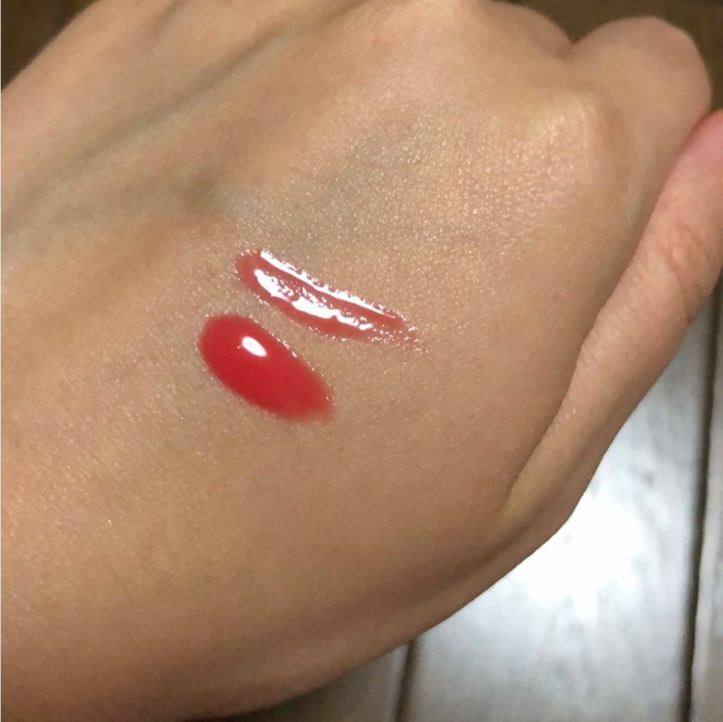 リップケアオイル/excel/リップグロスを使ったクチコミ（2枚目）