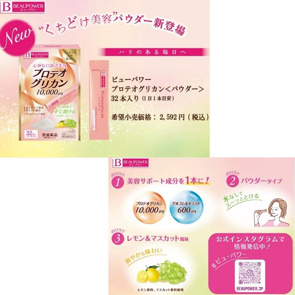 プロテオグリカン<パウダー>/ビューパワー/美容サプリメントを使ったクチコミ(4枚目)