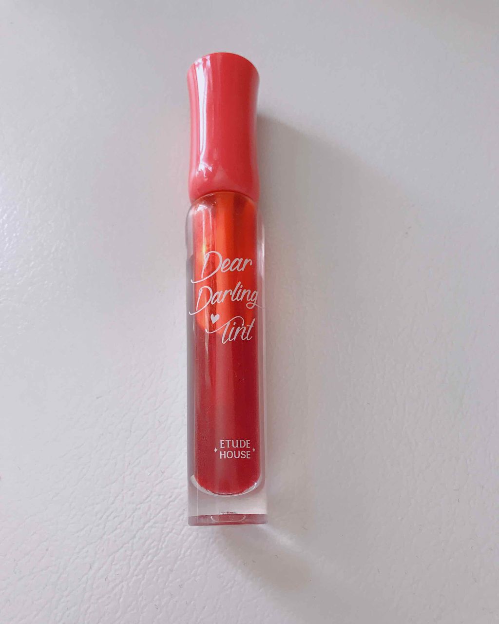 ディアダーリン ウォータージェルティント/ETUDE/リップティントを使ったクチコミ（1枚目）