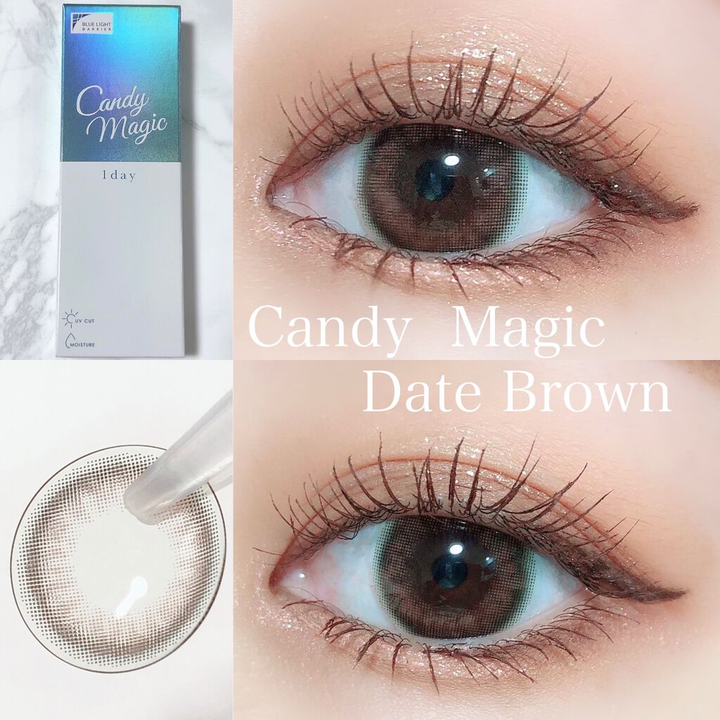 candymagic1day（キャンディーマジックワンデー）/candy magic/ワンデー（１DAY）カラコンを使ったクチコミ（1枚目）