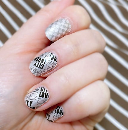 INCOCO インココ マニキュアシート/インココ/ネイルシールを使ったクチコミ(2枚目)