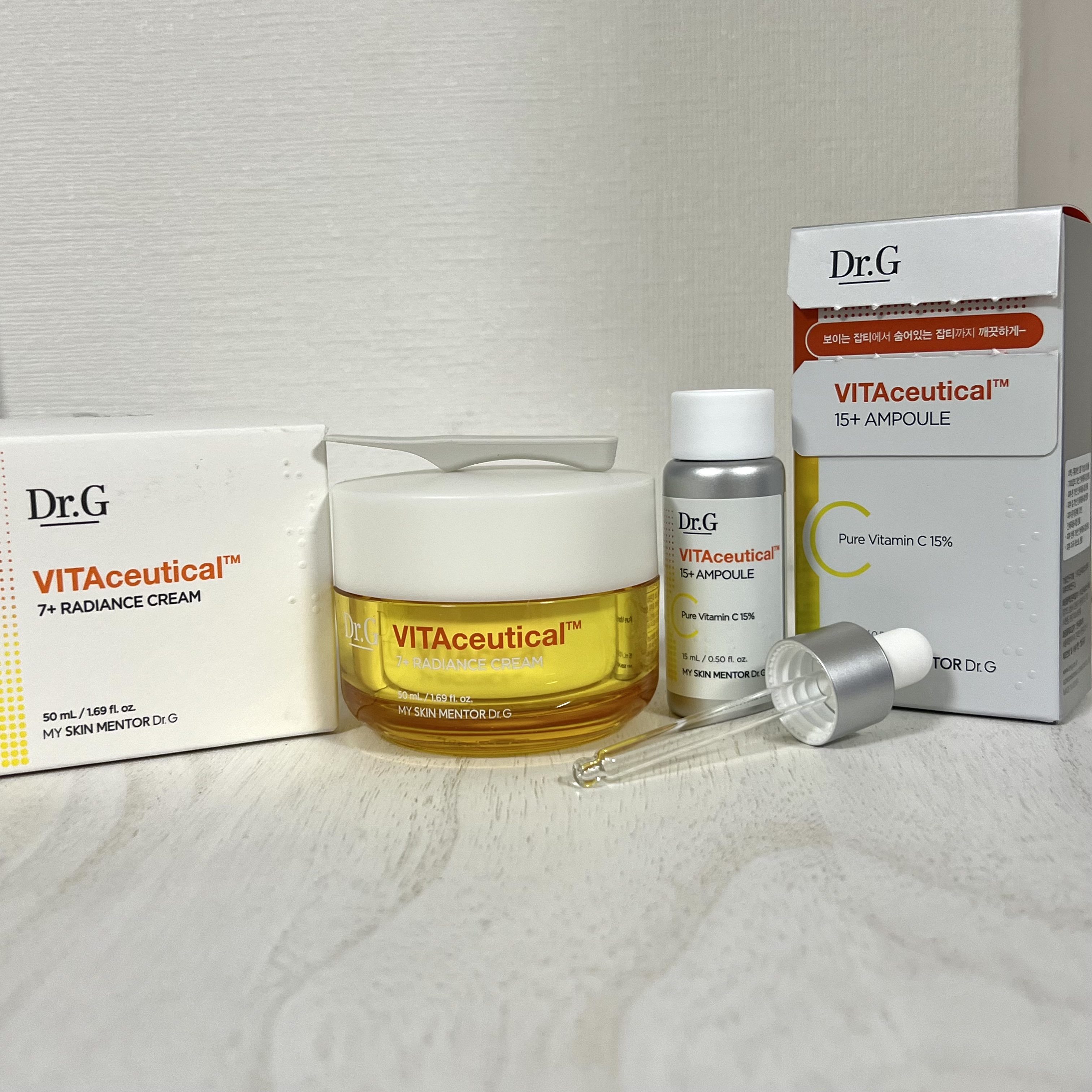 ビタシューティカル15＋プラスアンプル/Dr.G/美容液を使ったクチコミ（1枚目）