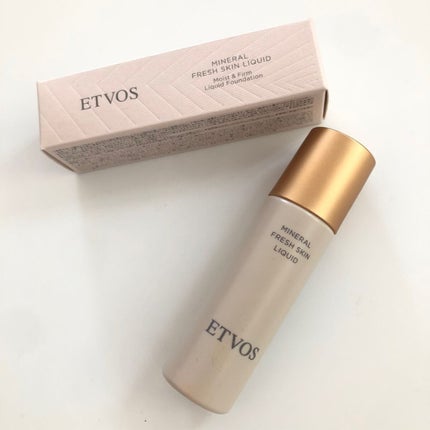ミネラルフレッシュスキンリキッド/エトヴォス/リキッドファンデーションを使ったクチコミ(1枚目)