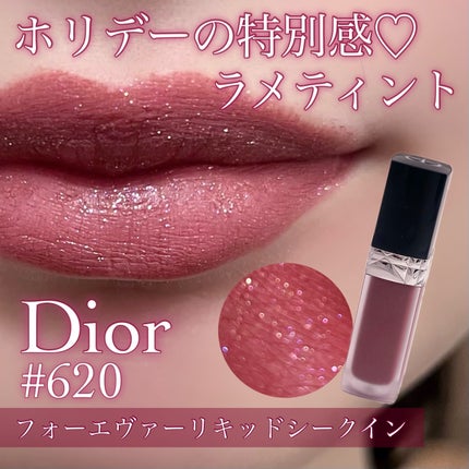 ルージュ ディオール フォーエヴァー リキッド/Dior/口紅を使ったクチコミ(1枚目)