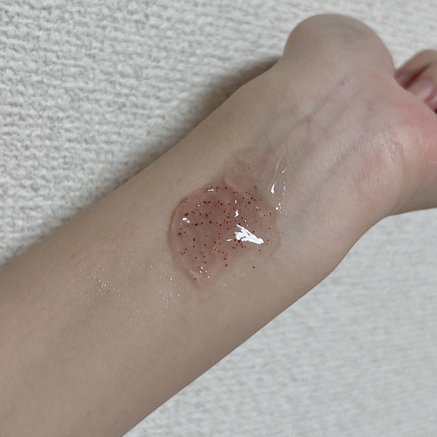 フェイスポリッシャー コンフォーティング・ローズ/SABON/スクラブ・ゴマージュを使ったクチコミ（2枚目）