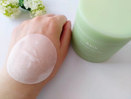 ドクダミカーミングタッチスポットパッド/Abib /トナーパッドを使ったクチコミ(3枚目)