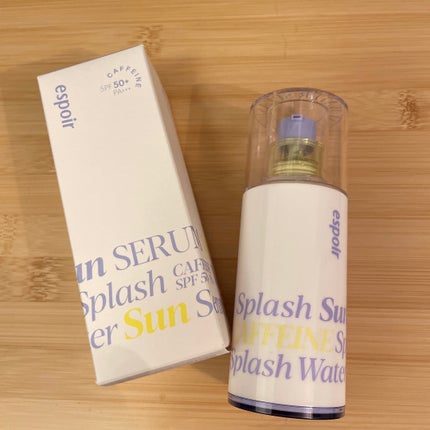 エスポア ウォータースプラッシュサンセラム 50ml/espoir/日焼け止めクリームを使ったクチコミ(1枚目)