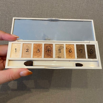 リシェ グラマラスモード アイパレット/Visée/アイシャドウパレットを使ったクチコミ(2枚目)