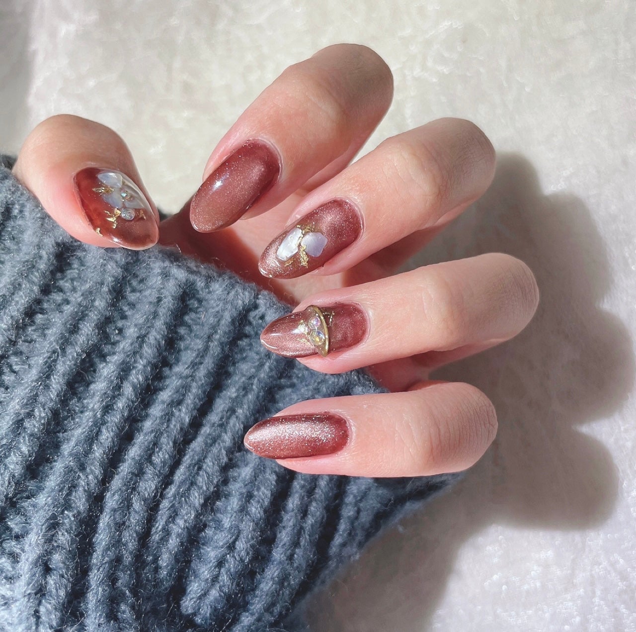 ジェルネイル(ライト対応)/セリア/ジェルネイルを使ったクチコミ(7枚目)