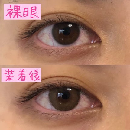 Romantea Rose/THEPIEL/カラーコンタクトレンズを使ったクチコミ(2枚目)