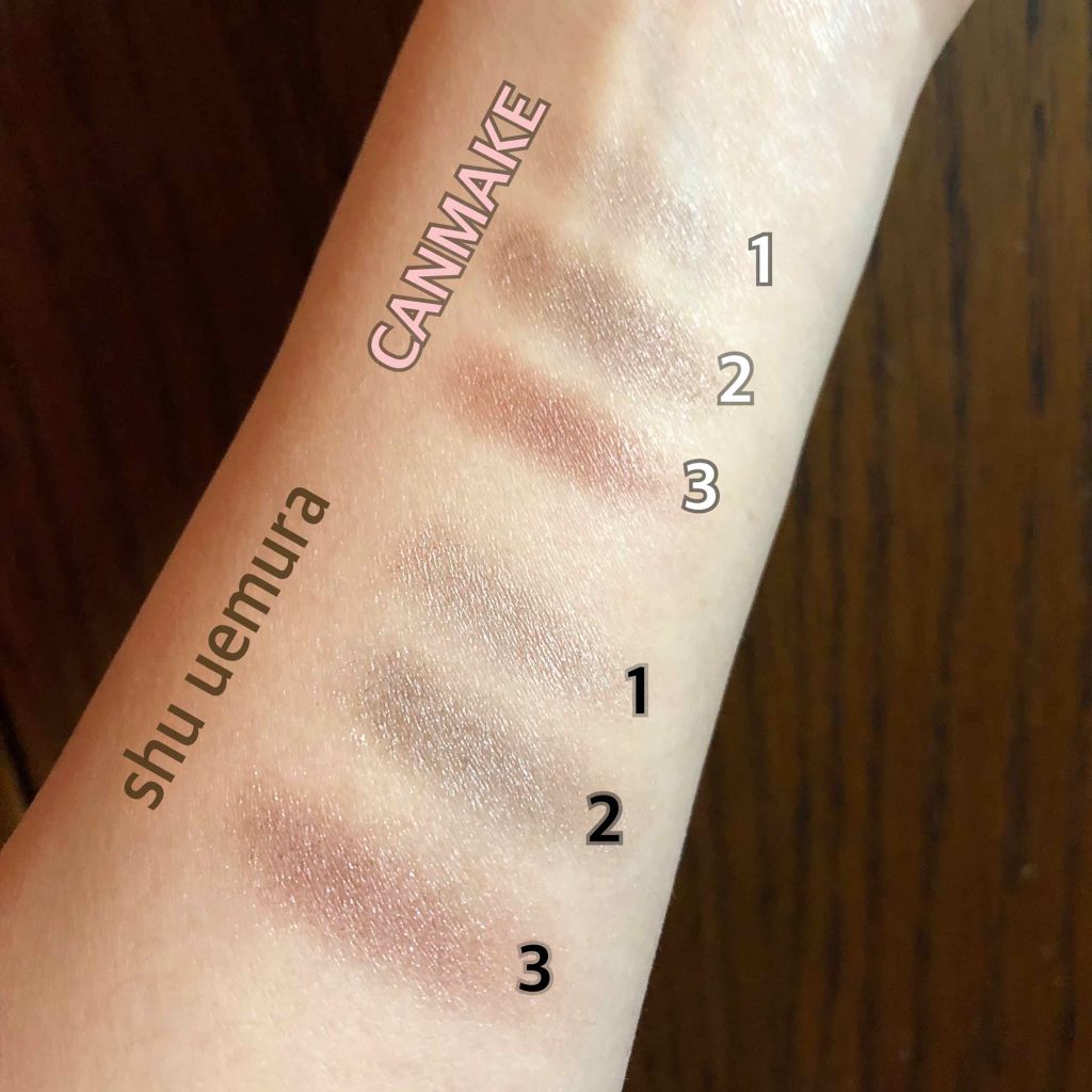 ガナッシュ アンド プラリネ アイパレット ダーク カカオ/shu uemura/アイシャドウパレットを使ったクチコミ（3枚目）