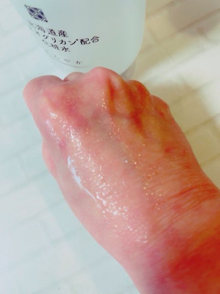 北海道産プロテオグリカン配合化粧水/北海道原液シリーズ /化粧水を使ったクチコミ(3枚目)