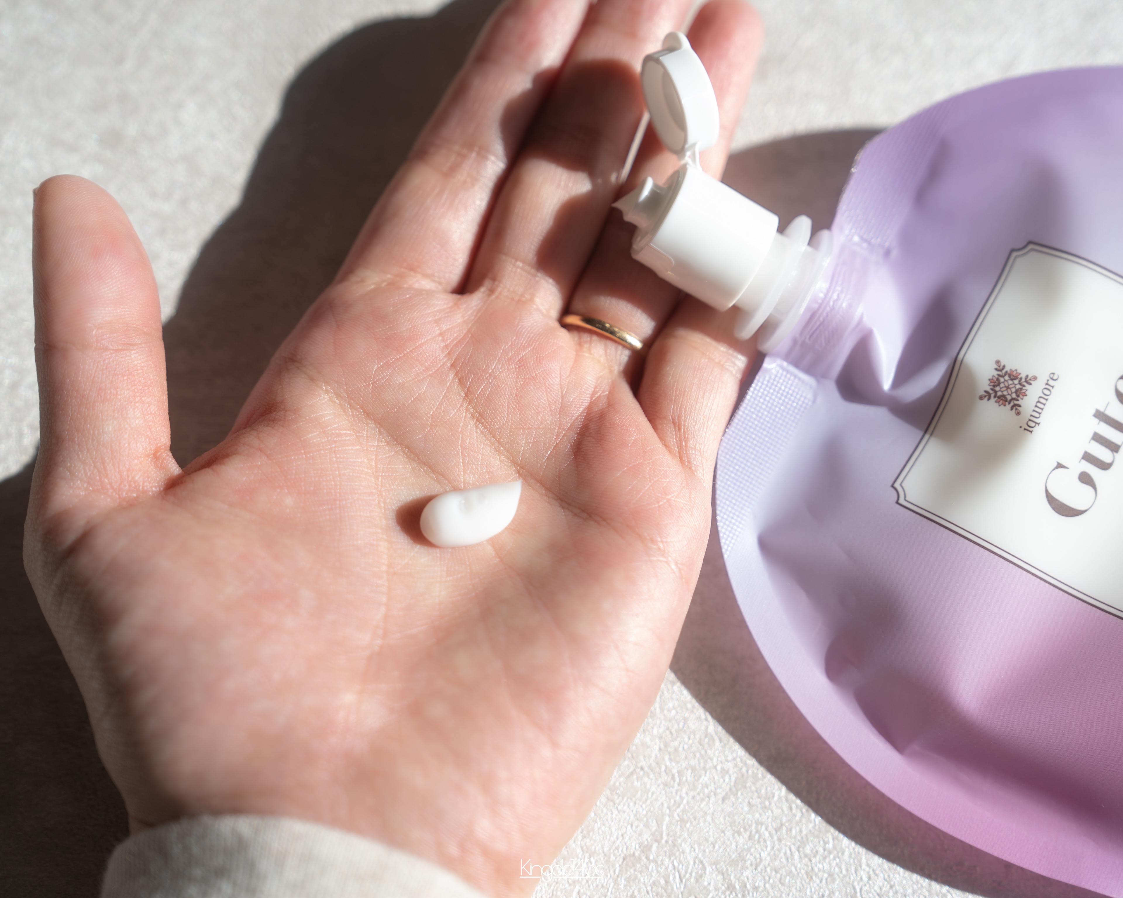 キュートヘアケアエッセンス/iqumore/頭皮ローションを使ったクチコミ（3枚目）