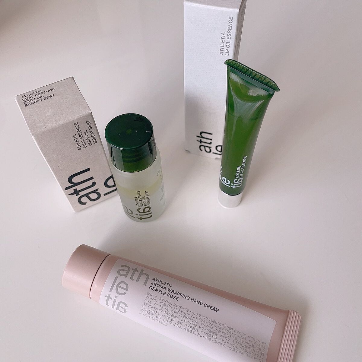 リップオイルエッセンス/athletia/リップ美容液を使ったクチコミ(1枚目)