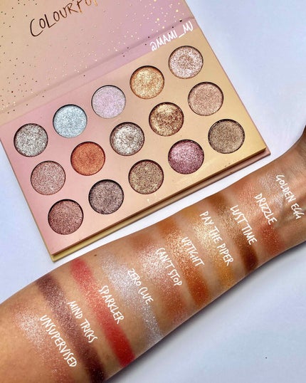 GOLDEN STATE OF MIND/ColourPop/アイシャドウパレットを使ったクチコミ(1枚目)