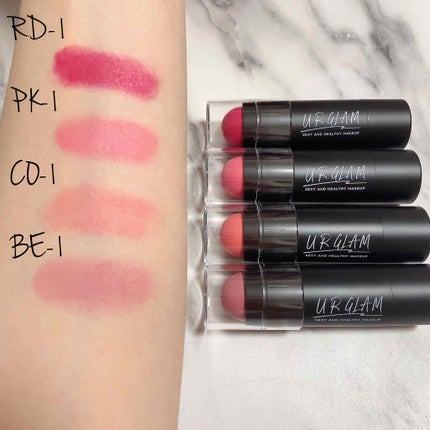 UR GLAM STICK CHEEK/U R GLAM/ジェル・クリームチークを使ったクチコミ(2枚目)