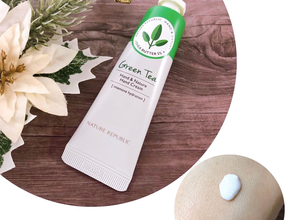 ハンドクリーム(グリーンティー) /ネイチャーリパブリック/ハンドクリームを使ったクチコミ(3枚目)