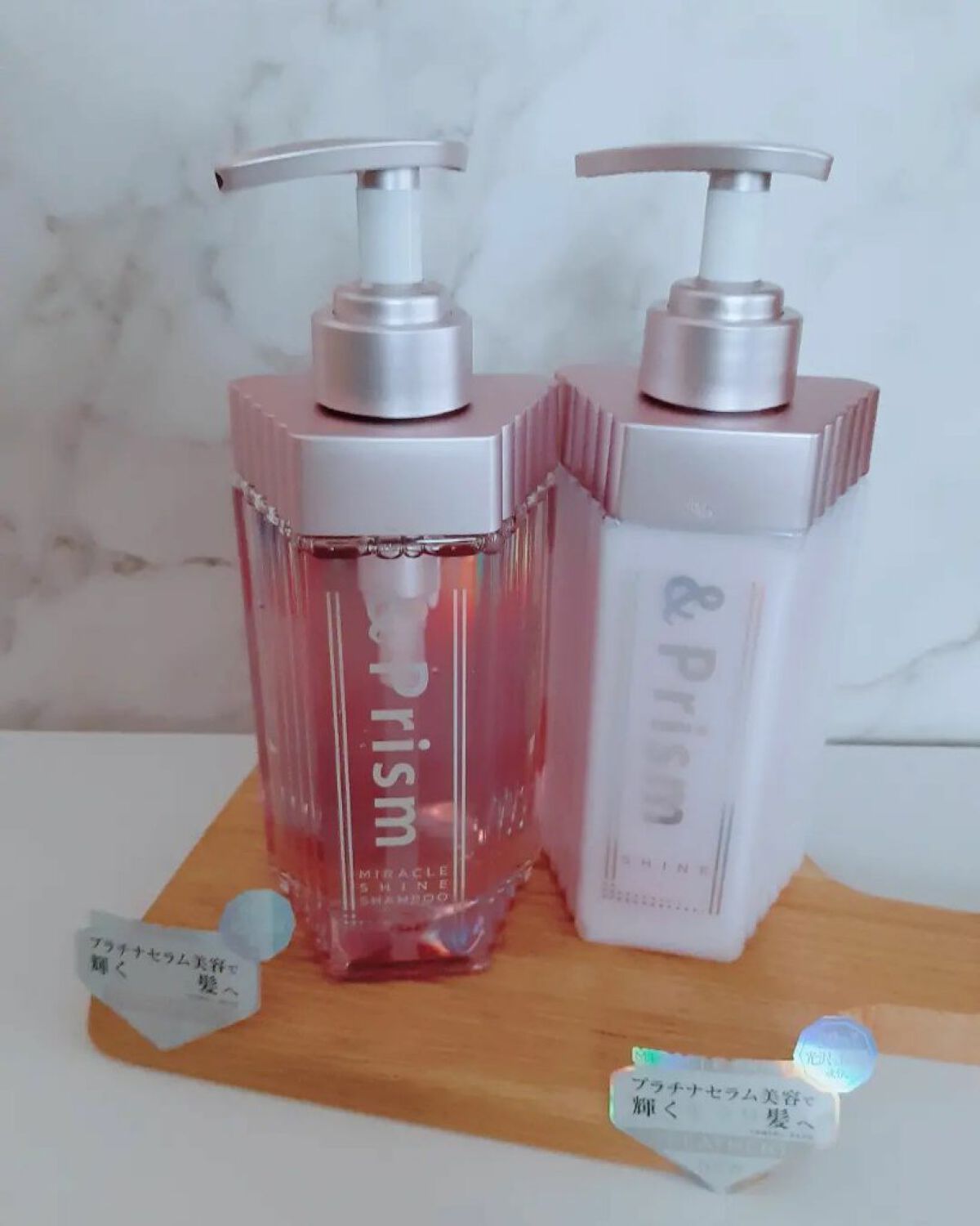 みぃ on LIPS 「&PrismMIRACLESHINEシャンプー/ヘアトリートメ..」(2枚目)