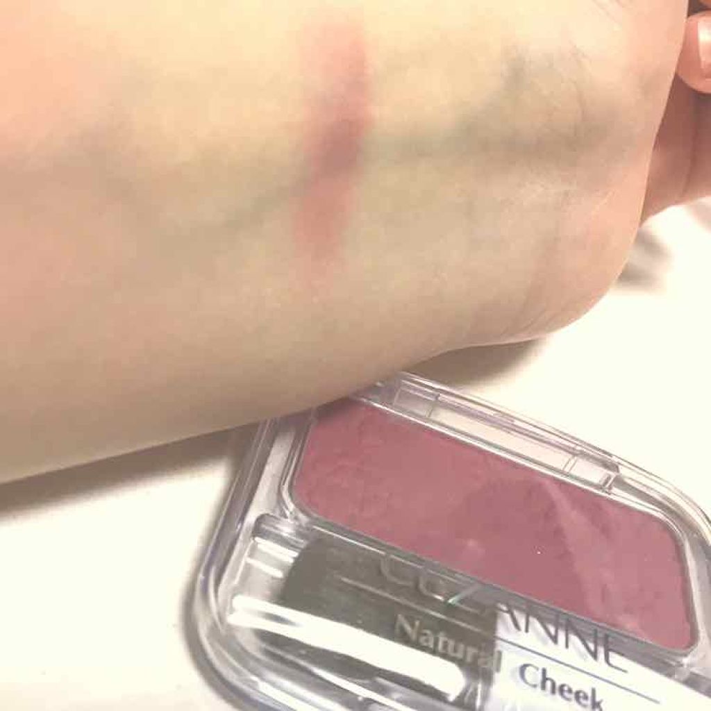 ナチュラル チークN/CEZANNE/パウダーチークを使ったクチコミ（2枚目）