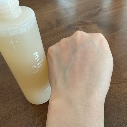 3番 うるツヤ発酵トナー/numbuzin/化粧水を使ったクチコミ(3枚目)