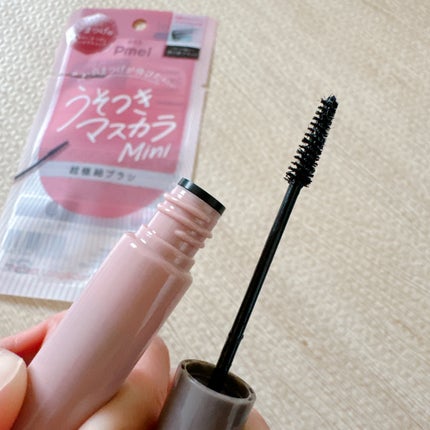 ピメル パーフェクトロング&カールマスカラ ミニ/pdc/マスカラを使ったクチコミ(4枚目)