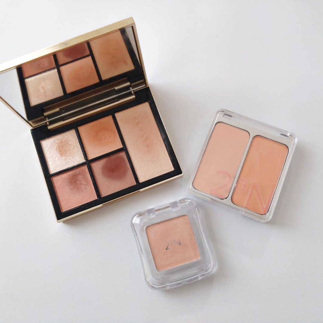 ピュアグラッシュ ハイライター OR01 ピーチビーム/2aN/パウダーハイライトを使ったクチコミ（2枚目）