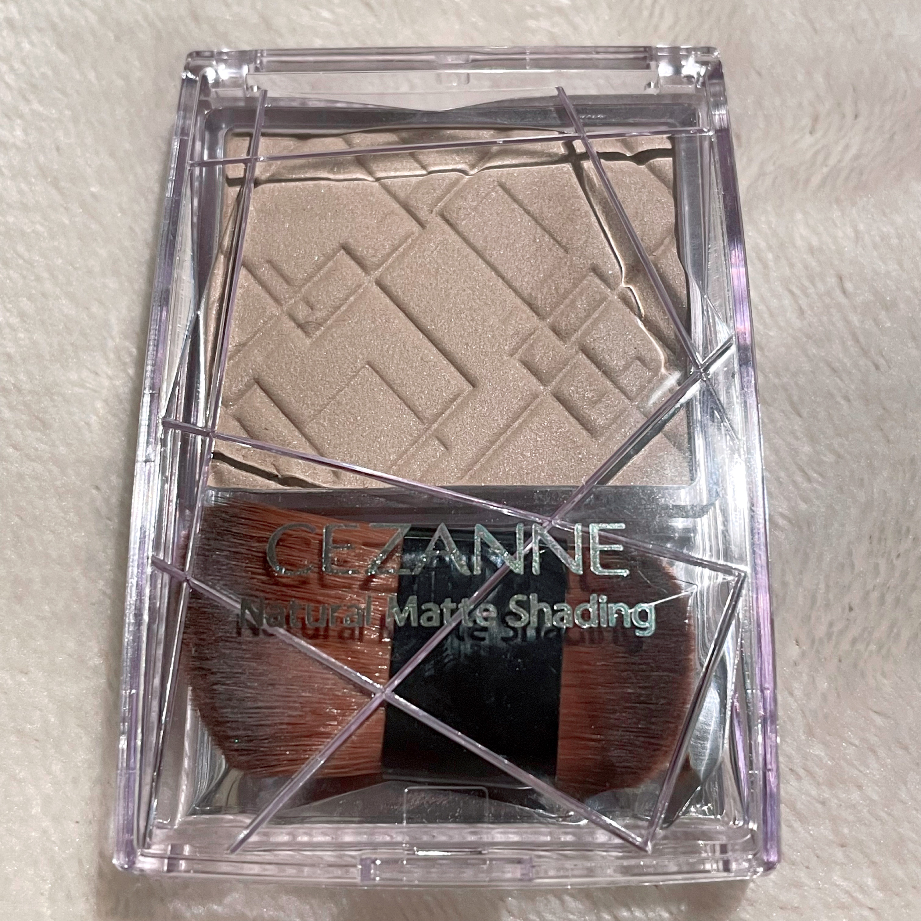 ナチュラルマットシェーディング/CEZANNE/シェーディングを使ったクチコミ（2枚目）