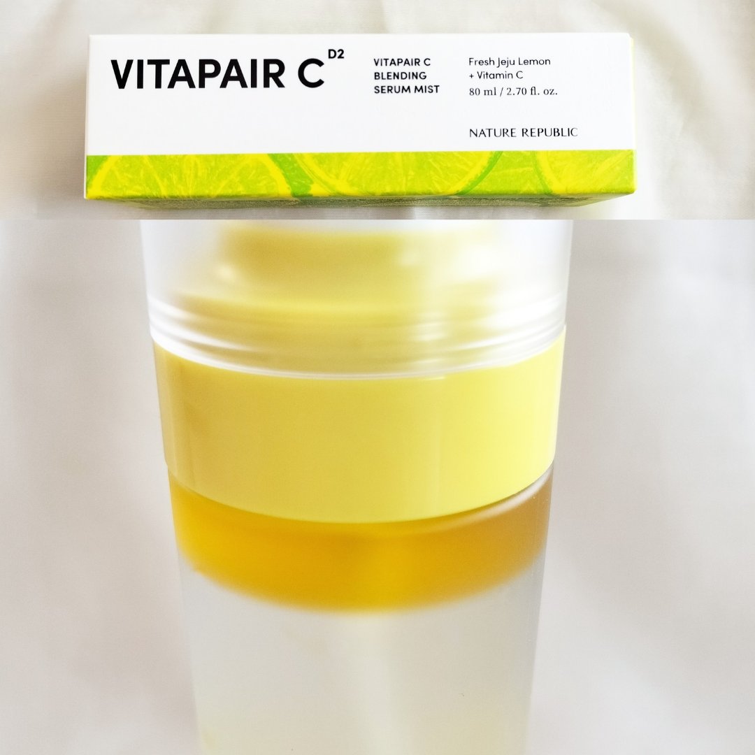 ビタペアCセラムミスト/ネイチャーリパブリック/ミスト状化粧水を使ったクチコミ（2枚目）