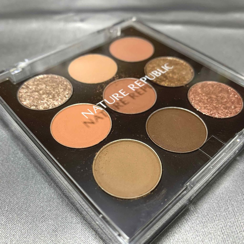 プロタッチ キリング ポイント シャドウ パレット/ネイチャーリパブリック/アイシャドウパレットを使ったクチコミ(1枚目)