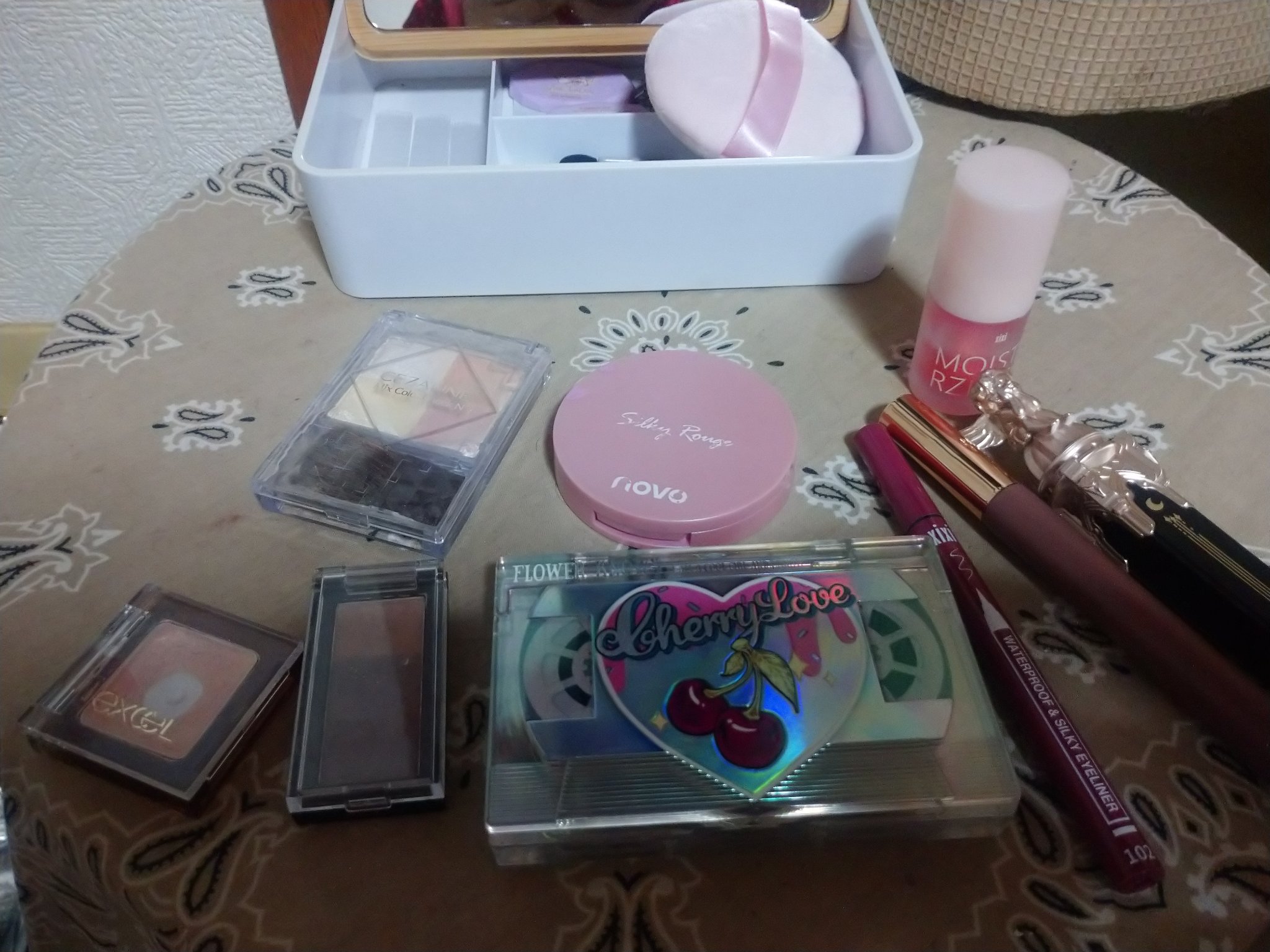 レトロマグネティック アイシャドウパレット/FlowerKnows/アイシャドウパレットを使ったクチコミ（2枚目）