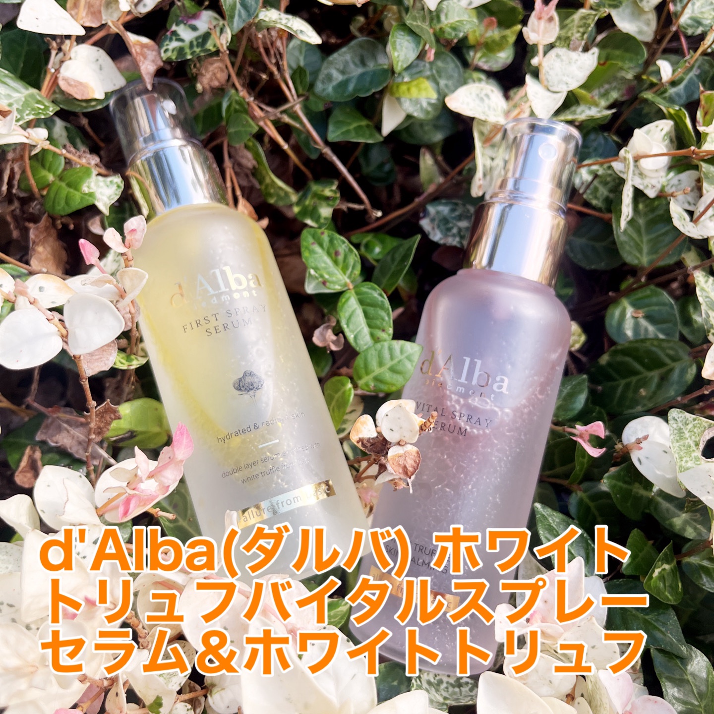 ダルバ ホワイトトリュフファーストスプレーセラム/ダルバ/ミスト状化粧水を使ったクチコミ（1枚目）