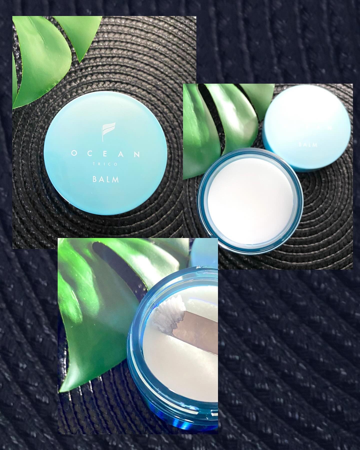 オーシャントリコ ヘアスタイリング バーム ライトブルー/OCEAN TRICO/ヘアバームを使ったクチコミ（2枚目）