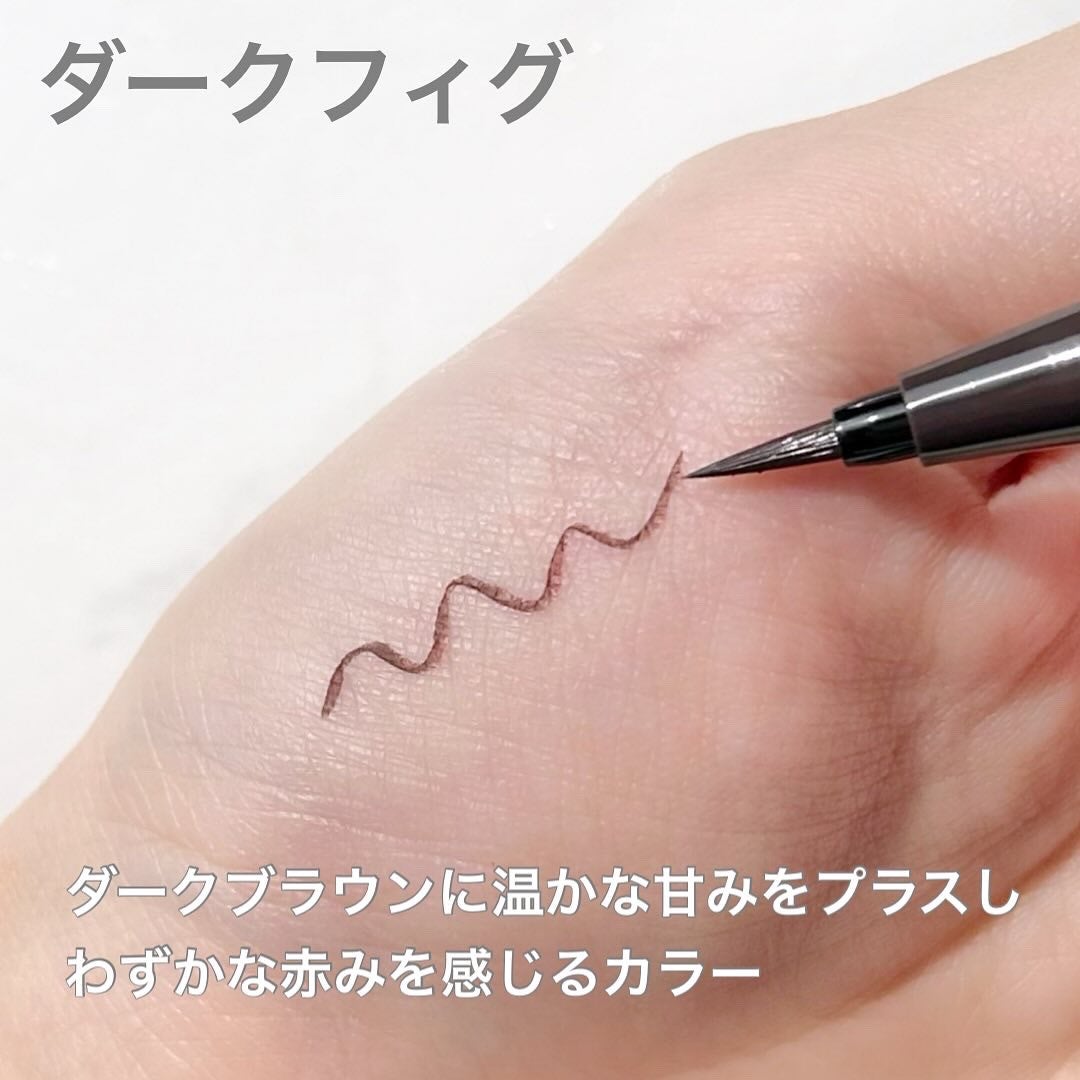 シルキーリキッドアイライナーWP/D-UP/リキッドアイライナーを使ったクチコミ(3枚目)