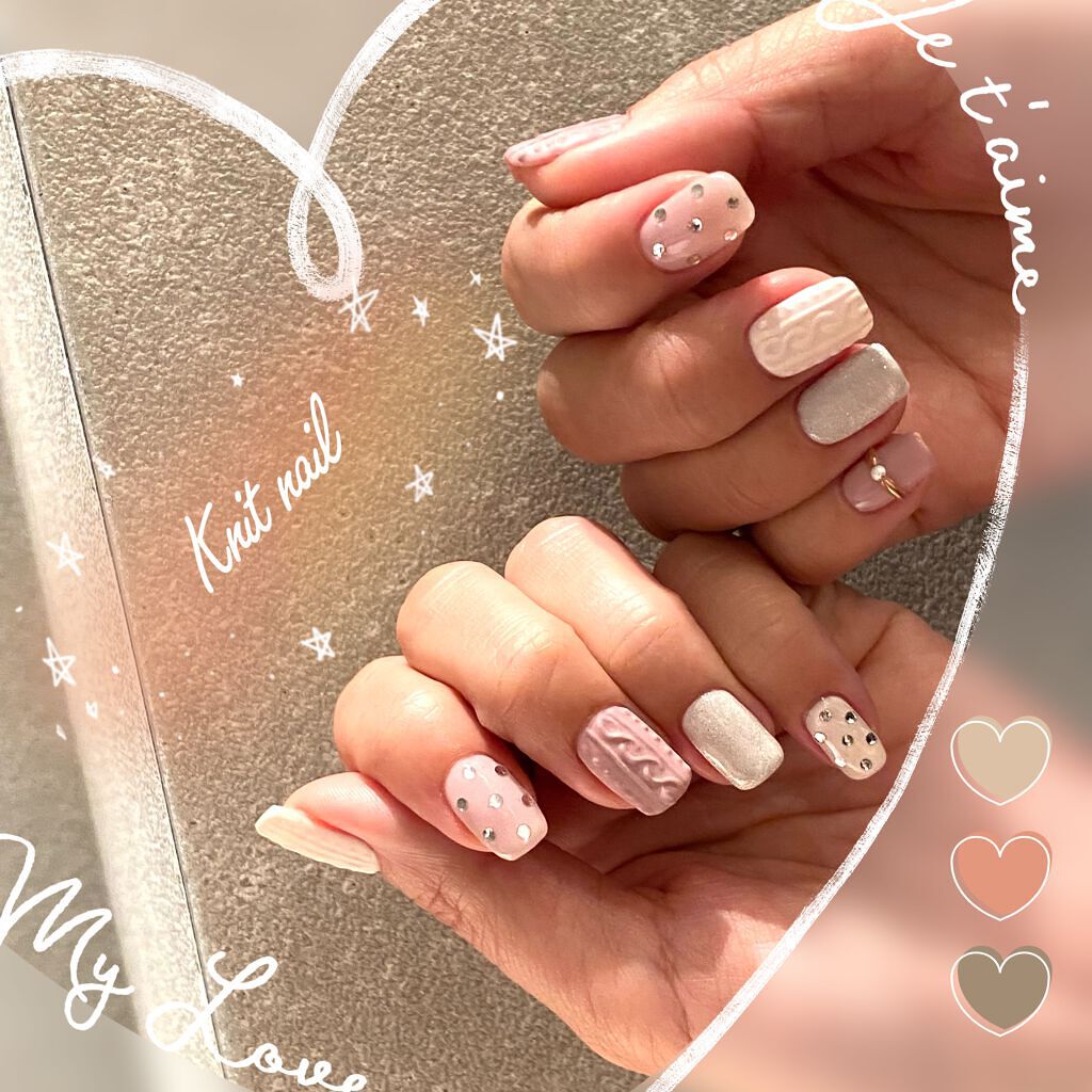 aoi on LIPS 「ネイルチェンジしたよ💖今回はやりたかったネイルをいろいろ詰め込..」(1枚目)