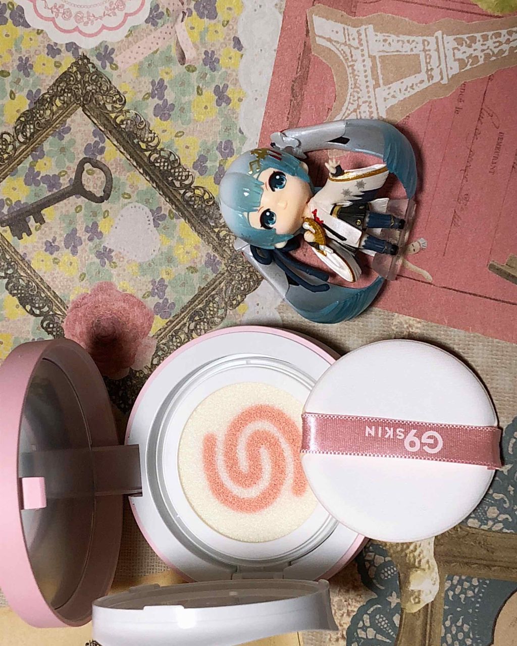 WHITE CREAMY CUSHION(ウユファンデ)/G9SKIN/化粧下地を使ったクチコミ（2枚目）