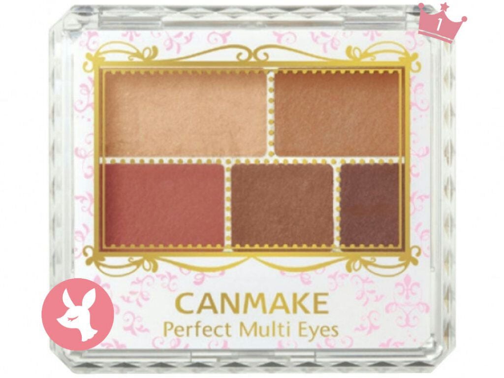 パーフェクトマルチアイズ/キャンメイク/アイシャドウパレットを使ったクチコミ(1枚目)