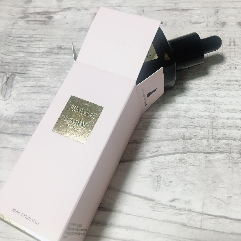 ルミエール ヴァイタルC/FEMMUE/ブースター・導入液を使ったクチコミ(1枚目)